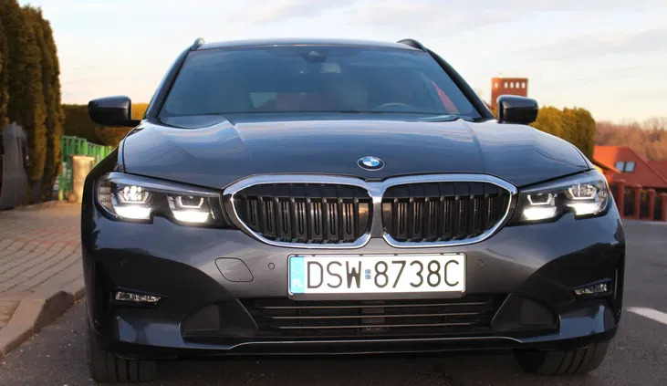 świdnica BMW Seria 3 cena 78400 przebieg: 122185, rok produkcji 2020 z Świdnica